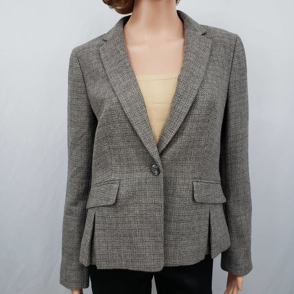 Talbots Jackets & Blazers - Talbots Italian Luxe Tweed Blazer Jacket Wool Blend Fabric Woven in Italy 6